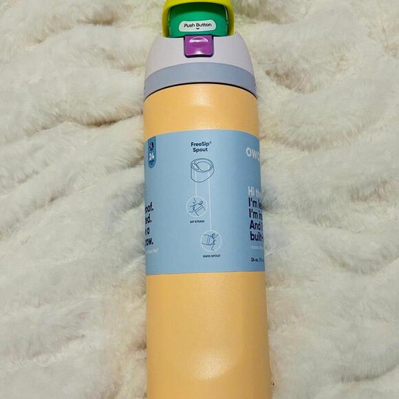 Owala FreeSip Peachy Keen 24oz BNWT - Picture 1 of 5
